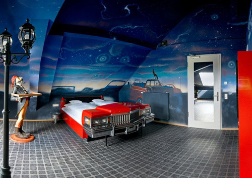 Otomobilseverlerin hayalindeki otel