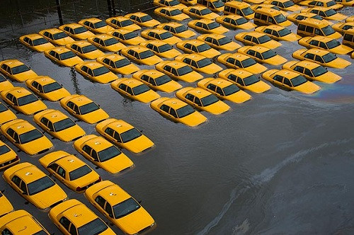 New York sular altında !