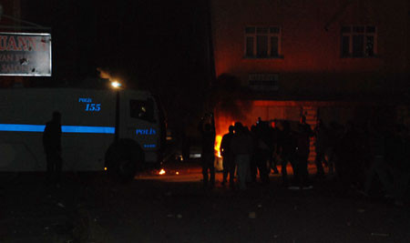 Bursada yine gergin gece