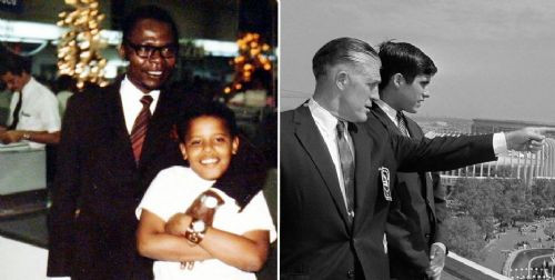 Fotoğraflarla: Beşikten bugüne Obama ve Romney