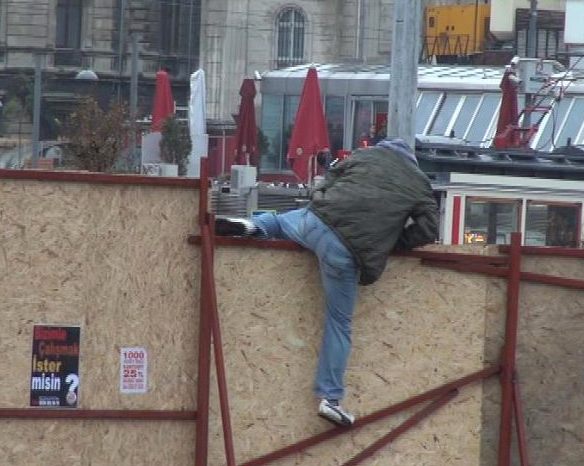 Şaka değil! Burası Taksim