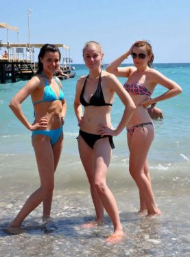 Bodrum sahilleri turistlere kaldı