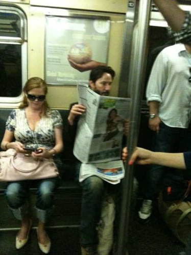 Metroda ünlü var