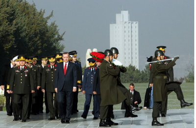 YAŞ öncesi Anıtkabir zitareti