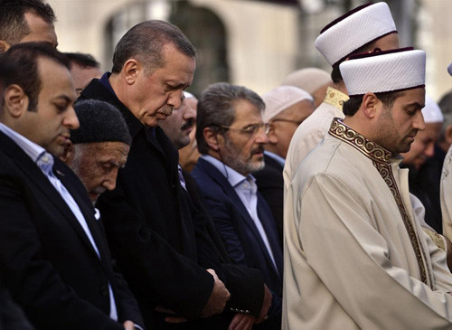Erdoğan, Said Nursinin talebesini uğurladı