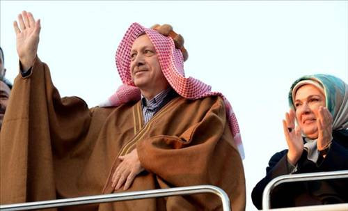 Erdoğan Şanlıurfada aba giydi