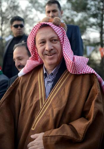 Erdoğan Şanlıurfada aba giydi