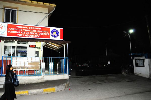 Üniversite yurdunda şok!