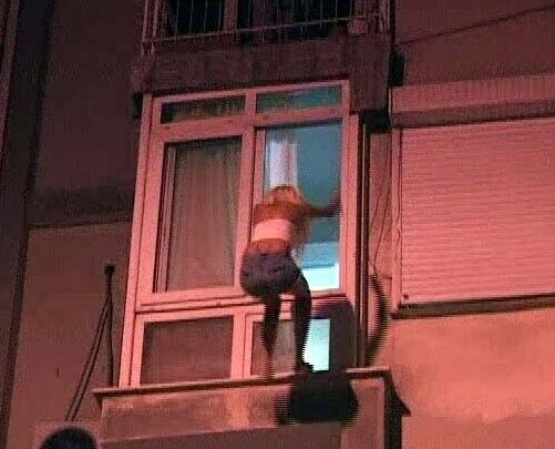 O kız bu kez amacına ulaştı