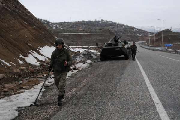 Tuncelide hava destekli operasyon