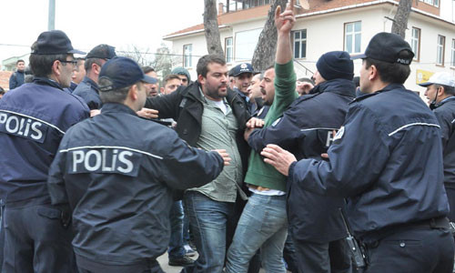 BDPlilerin Sinop turunda olaylar çıktı