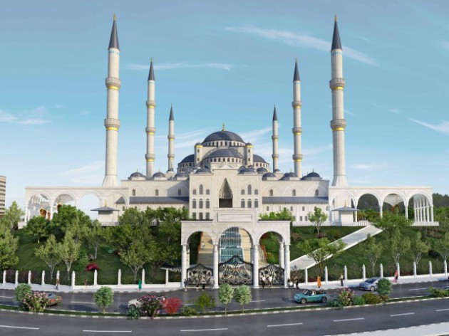 İşte Çamlıca camisinin ilk fotoğrafları