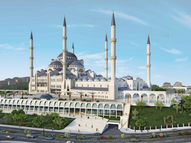 İşte Çamlıca camisinin ilk fotoğrafları