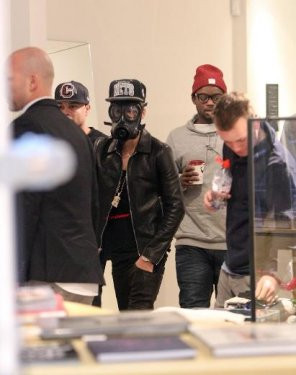 Justin Bieber alışverişte