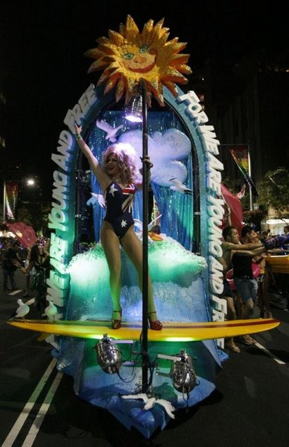 En renkli festival