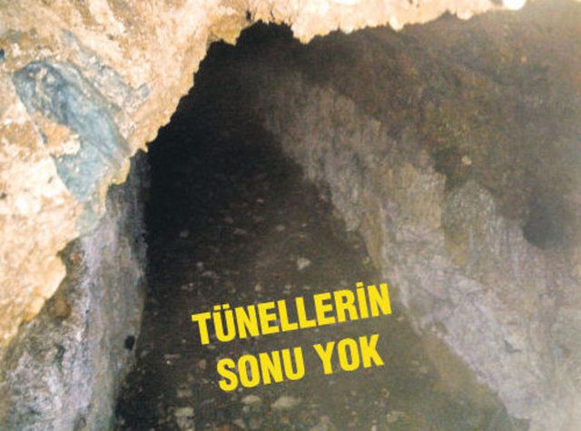 Taksimin altında gizemli tüneller!