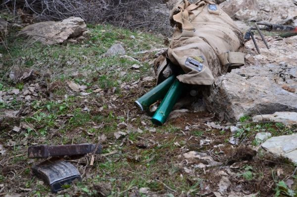 PKK mühimmatları ele geçirildi