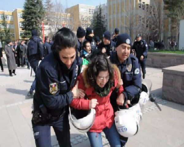 Hacettepede olaylar çıktı