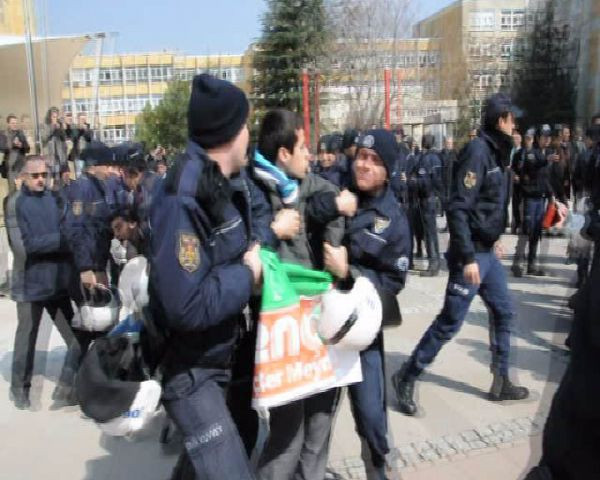 Hacettepede olaylar çıktı