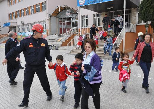 İlkokulda felaket