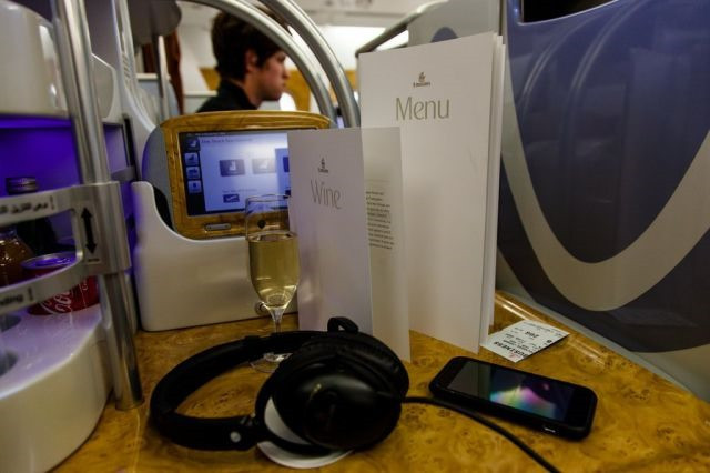 Business class heyecanı