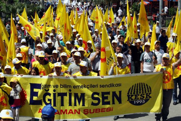 Yurtta 1 Mayıs coşkusu