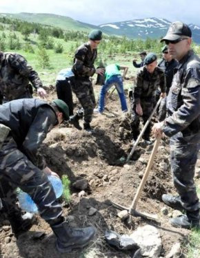 Özel harekat timleri dağlara fidan dikti