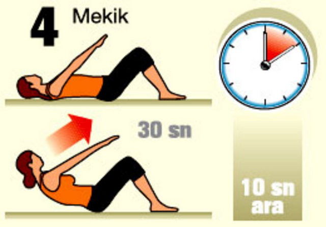Diyeti bitiren 7 dakikalık egzersiz!