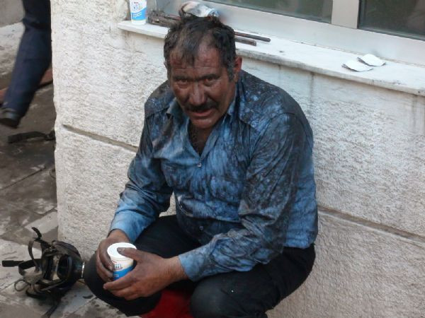 Yangında can pazarı yaşandı