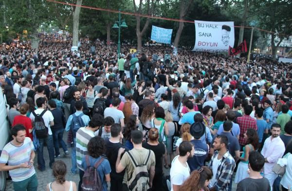 Gezi Parkında nöbet devam ediyor
