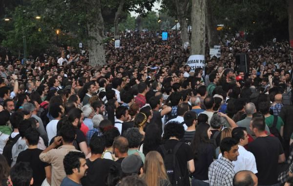 Gezi Parkında nöbet devam ediyor