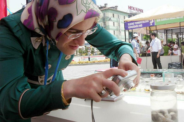 Görenler donup kaldı!
