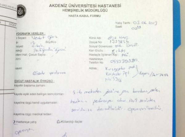 Hayati tehlikesi sürüyor!
