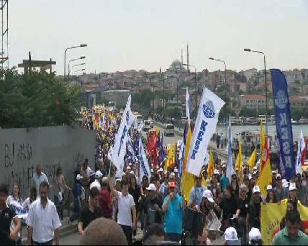 Sendikalar Taksime yürüyor