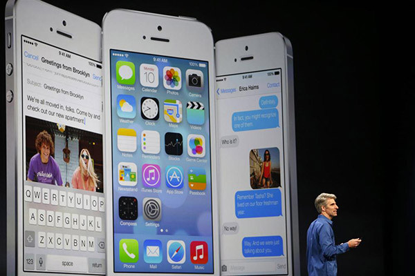 Apple iOS 7yi tanıttı