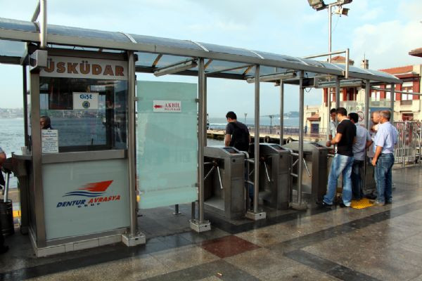 Boğazdan tablo gibi sis görüntüsü