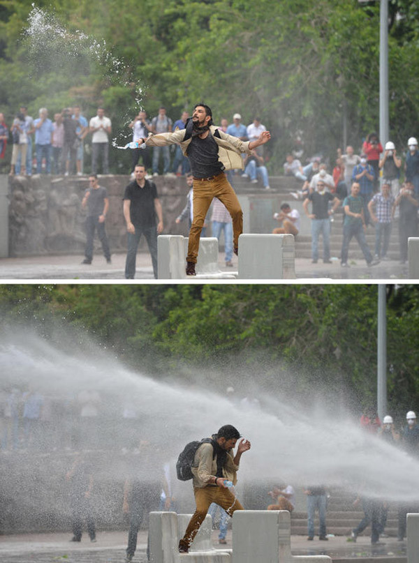 Gezi olayları son 24 saatten en sıcak kareler