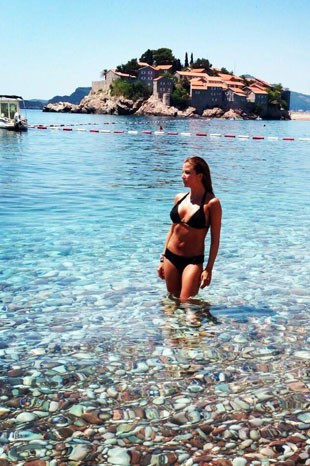 Ivana Oğluyla Tatilde