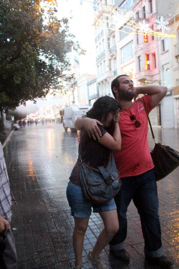 İstiklal Caddesinde yine müdahale