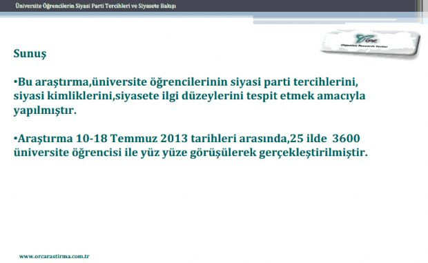 Öğrencilerin siyasi tercihleri