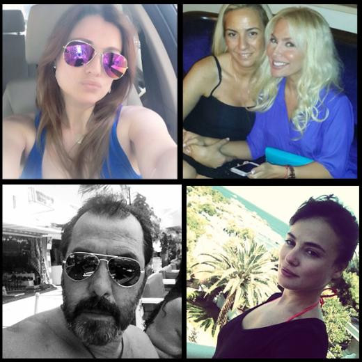 Ünlülerin Instagram fotoğrafları