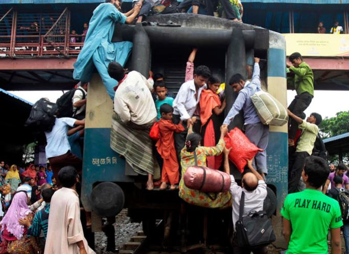 Bangladeşde bayram yolculuğu!