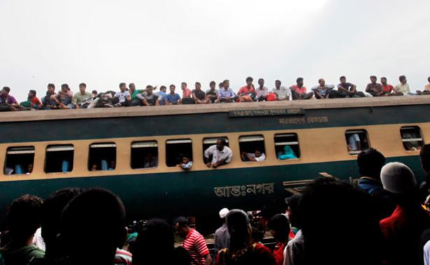 Bangladeşde bayram yolculuğu!