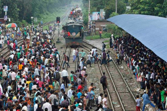 Bangladeşde bayram yolculuğu!