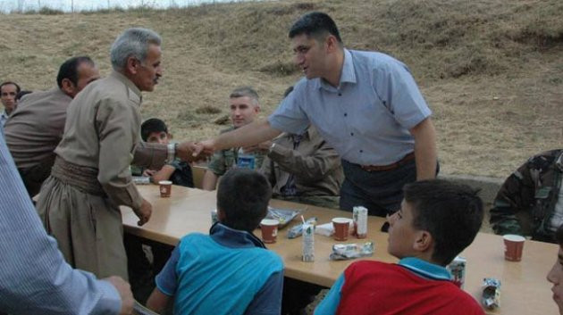 Irak sınırında bayram sevinci
