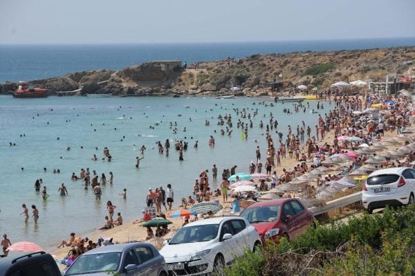 Plajlar cıvıl cıvıl