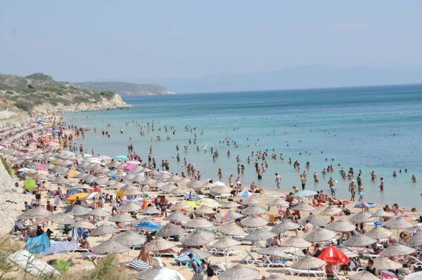 Plajlar cıvıl cıvıl