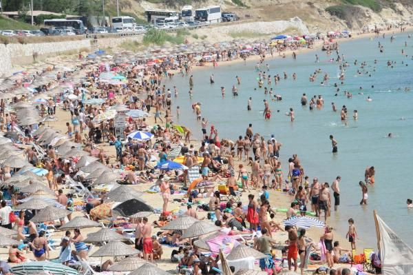 Plajlar cıvıl cıvıl