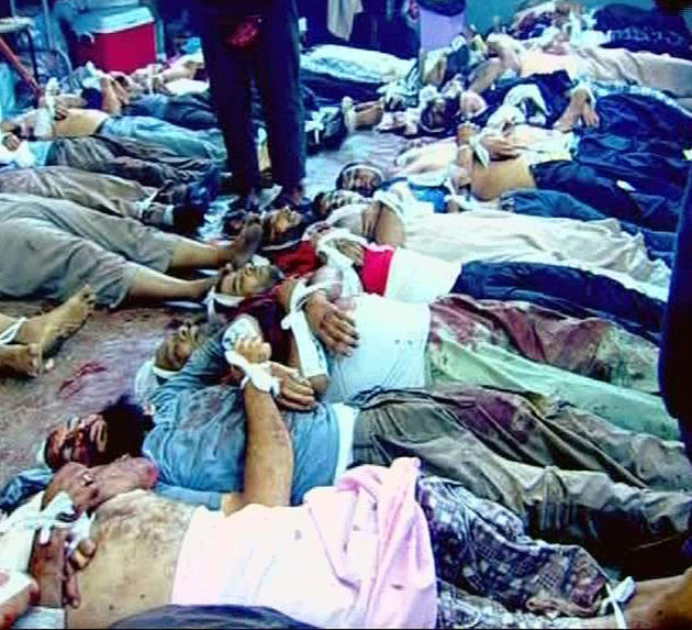 Mısırdaki katliamın şoke eden fotoğrafları