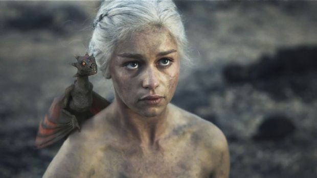 Khaleesi afiş oldu !
